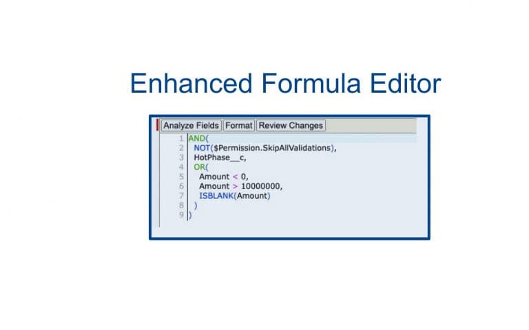 Salesforce Enhanced Fomrula Editor
